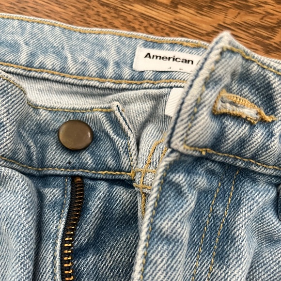 American apparel medium light wash denim jeans - Picture 3 of 5